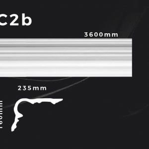Produkte 5 Deckenleiste C2b – Gipsstuck | STUCK-PS Hamburg