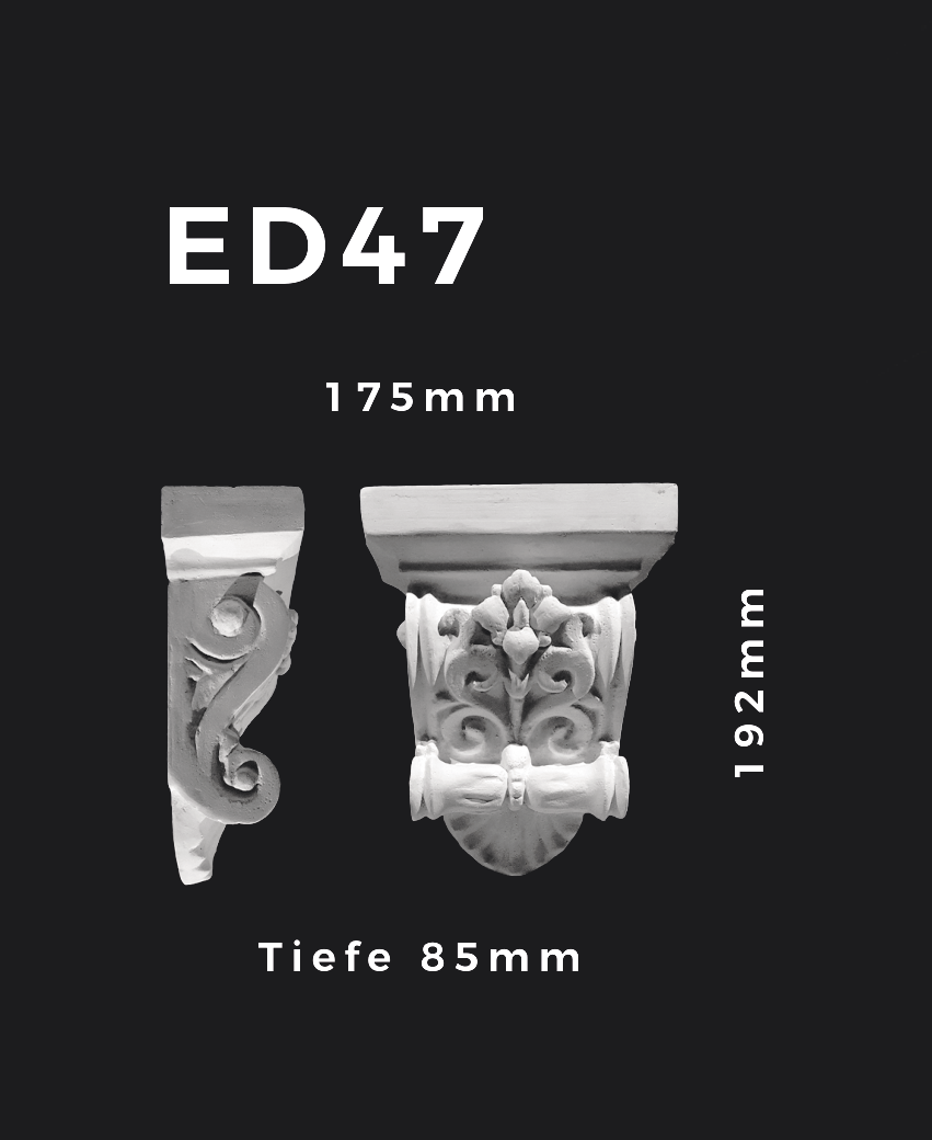 Konsole ED47 – Gipsstuck | STUCK-PS Hamburg 1 Konsole ED47 – Gipsstuck | STUCK-PS Hamburg