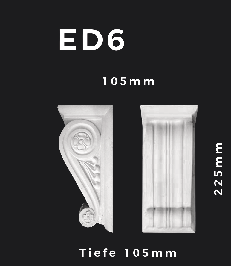 Konsole ED6 – Gipsstuck | STUCK-PS Hamburg 1 Konsole ED6 – Gipsstuck | STUCK-PS Hamburg