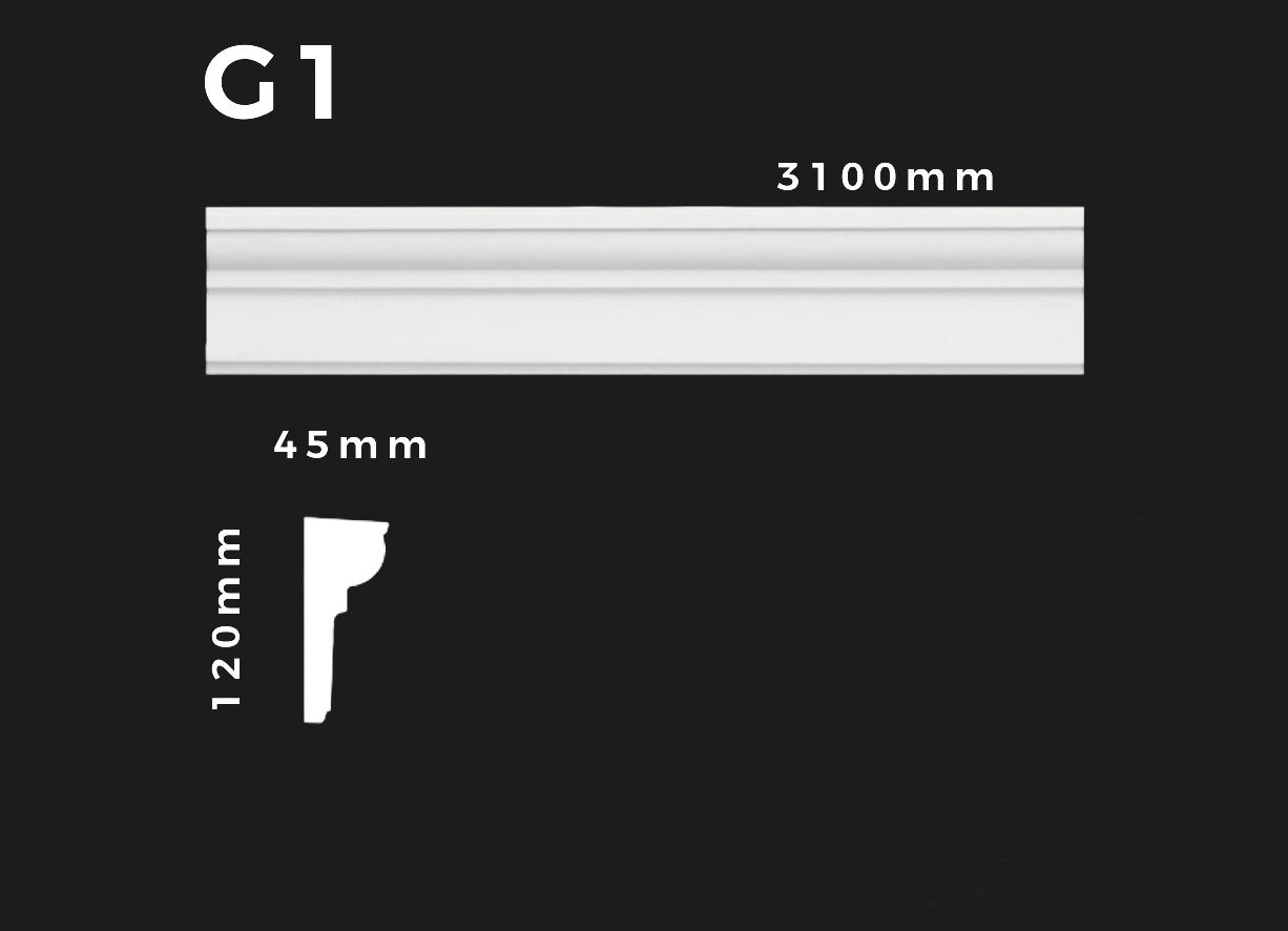 Gesims G1 – Gipsstuck | STUCK-PS Hamburg 1 Gesims G1 – Gipsstuck | STUCK-PS Hamburg