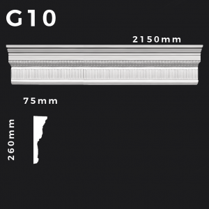 Gesims G10 – Gipsstuck | STUCK-PS Hamburg