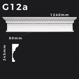 Gesims G12a – Gipsstuck | STUCK-PS Hamburg