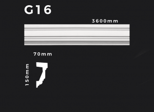 Gesims G16 – Gipsstuck | STUCK-PS Hamburg