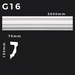 Gesims G16 – Gipsstuck | STUCK-PS Hamburg