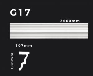 Gesims G17 – Gipsstuck | STUCK-PS Hamburg