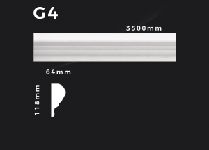Gesims G4 – Gipsstuck | STUCK-PS Hamburg