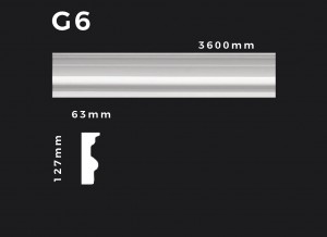 Gesims G6 – Gipsstuck | STUCK-PS Hamburg
