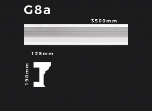 Gesims G8a – Gipsstuck | STUCK-PS Hamburg