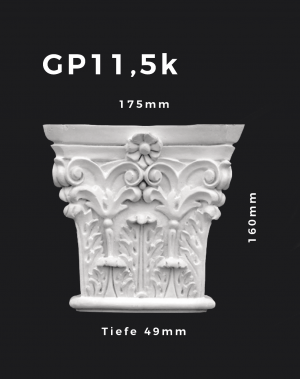 Pilasterkapitell GP11,5k – Gipsstuck | STUCK-PS Hamburg
