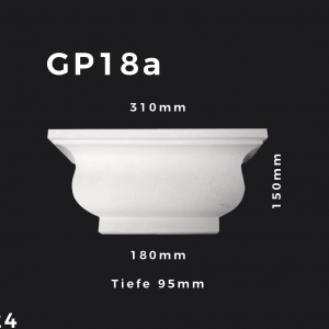 Pilasterkapitell GP18a – Gipsstuck | STUCK-PS Hamburg