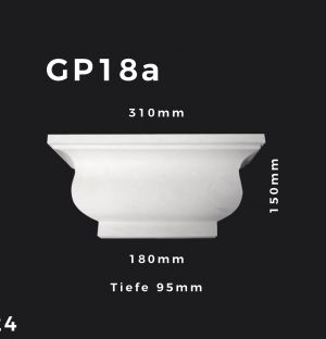 Pilasterkapitell GP18a – Gipsstuck | STUCK-PS Hamburg