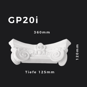 Pilasterkapitell GP20i – Gipsstuck | STUCK-PS Hamburg