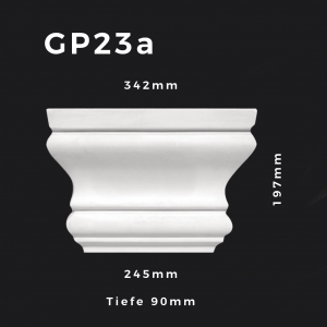 Pilasterkapitell GP23a – Gipsstuck | STUCK-PS Hamburg