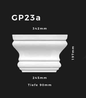 Pilasterkapitell GP23a – Gipsstuck | STUCK-PS Hamburg