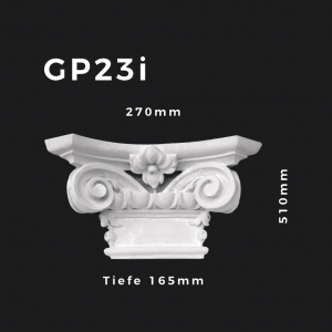 Pilasterkapitell GP23i – Gipsstuck | STUCK-PS Hamburg