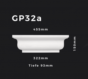 Pilasterkapitell GP32a – Gipsstuck | STUCK-PS Hamburg