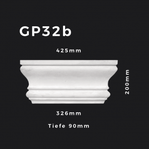 Pilasterkapitell GP32b – Gipsstuck | STUCK-PS Hamburg
