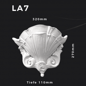 Lampenrosette LA7 – Gipsstuck | STUCK-PS Hamburg