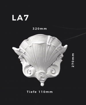 Lampenrosette LA7 – Gipsstuck | STUCK-PS Hamburg