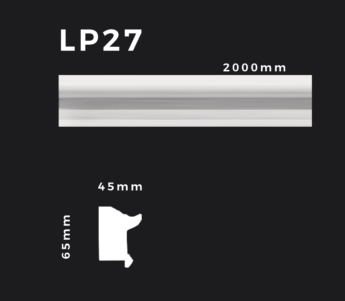 Flachleiste LP27 – Gipsstuck | STUCK-PS Hamburg 1 Flachleiste LP27 – Gipsstuck | STUCK-PS Hamburg