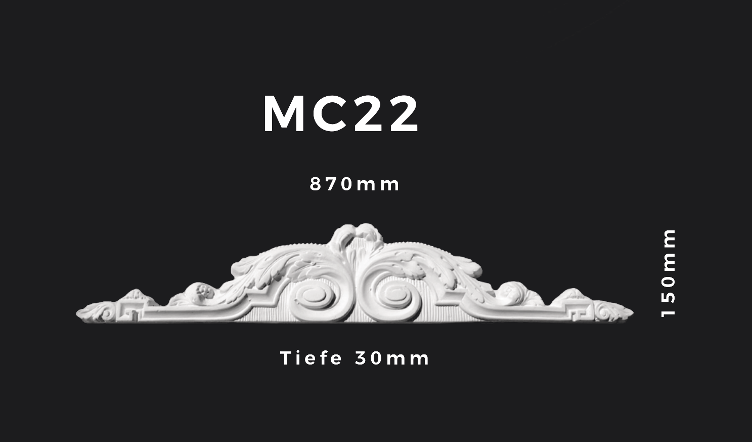 Ornament MC22 – Gipsstuck | STUCK-PS Hamburg 1 Ornament MC22 – Gipsstuck | STUCK-PS Hamburg