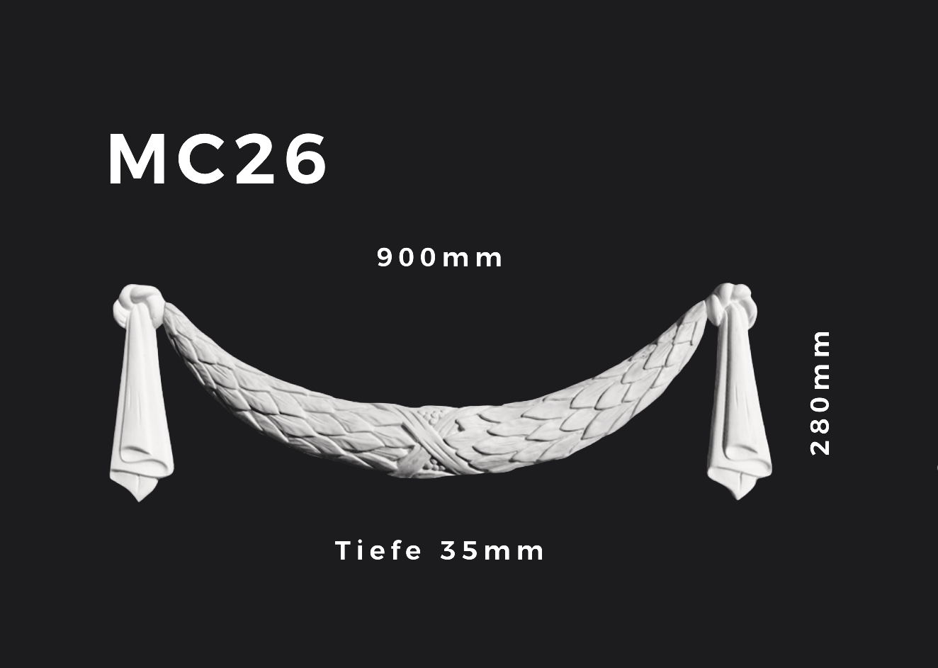 Ornament MC26 – Gipsstuck | STUCK-PS Hamburg 1 Ornament MC26 – Gipsstuck | STUCK-PS Hamburg