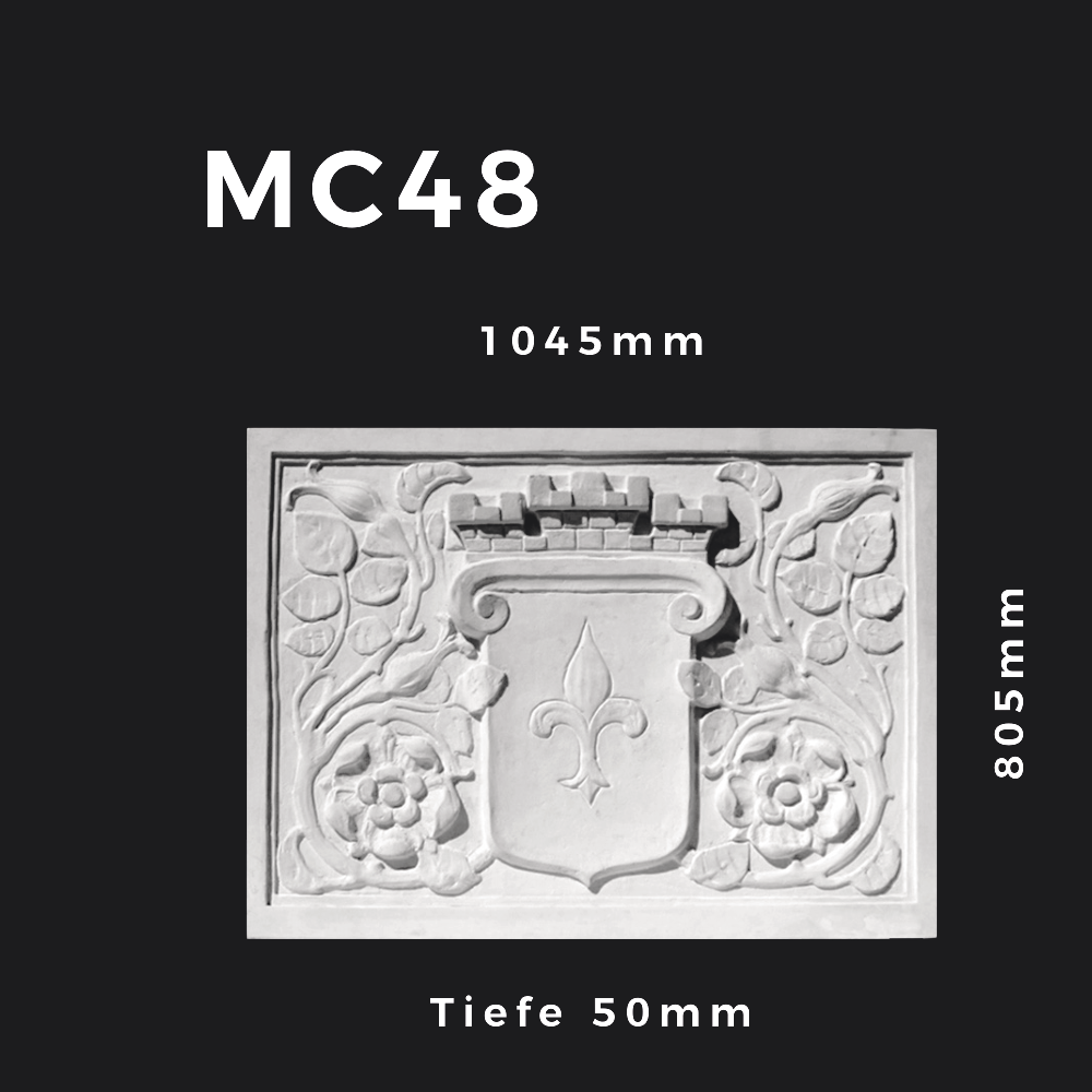 Ornament MC48 – Gipsstuck | STUCK-PS Hamburg 1 Ornament MC48 – Gipsstuck | STUCK-PS Hamburg