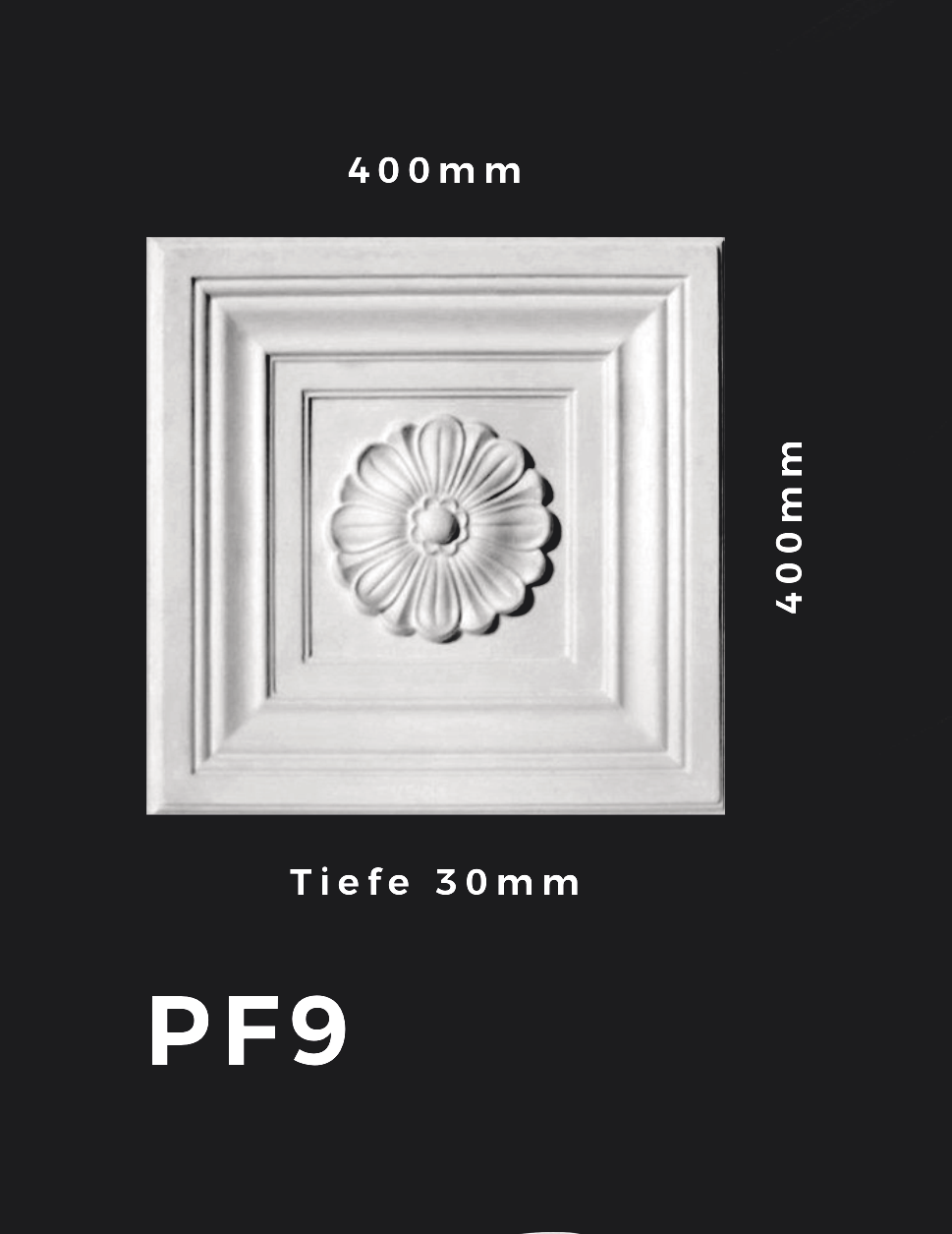 Tafel PF9 – Gipsstuck | STUCK-PS Hamburg 1 Tafel PF9 – Gipsstuck | STUCK-PS Hamburg