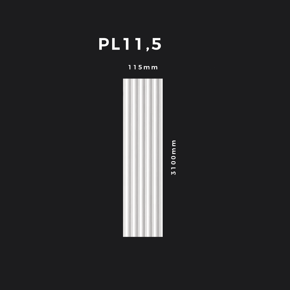 Pilaster PL11,5 – Gipsstuck | STUCK-PS Hamburg 1 Pilaster PL11,5 – Gipsstuck | STUCK-PS Hamburg