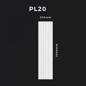 Pilaster PL20 – Gipsstuck | STUCK-PS Hamburg