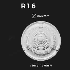 Rosette R16 – Gipsstuck | STUCK-PS Hamburg
