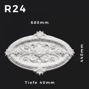 Rosette R24 – Gipsstuck | STUCK-PS Hamburg