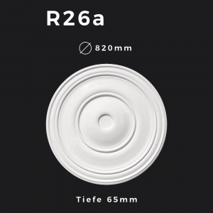 Rosette R26a – Gipsstuck | STUCK-PS Hamburg