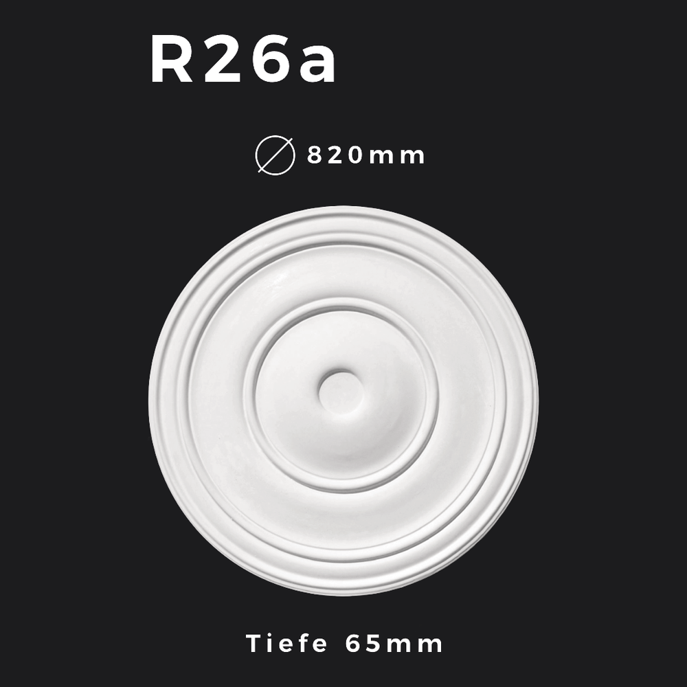 Rosette R26a – Gipsstuck | STUCK-PS Hamburg 1 Rosette R26a – Gipsstuck | STUCK-PS Hamburg