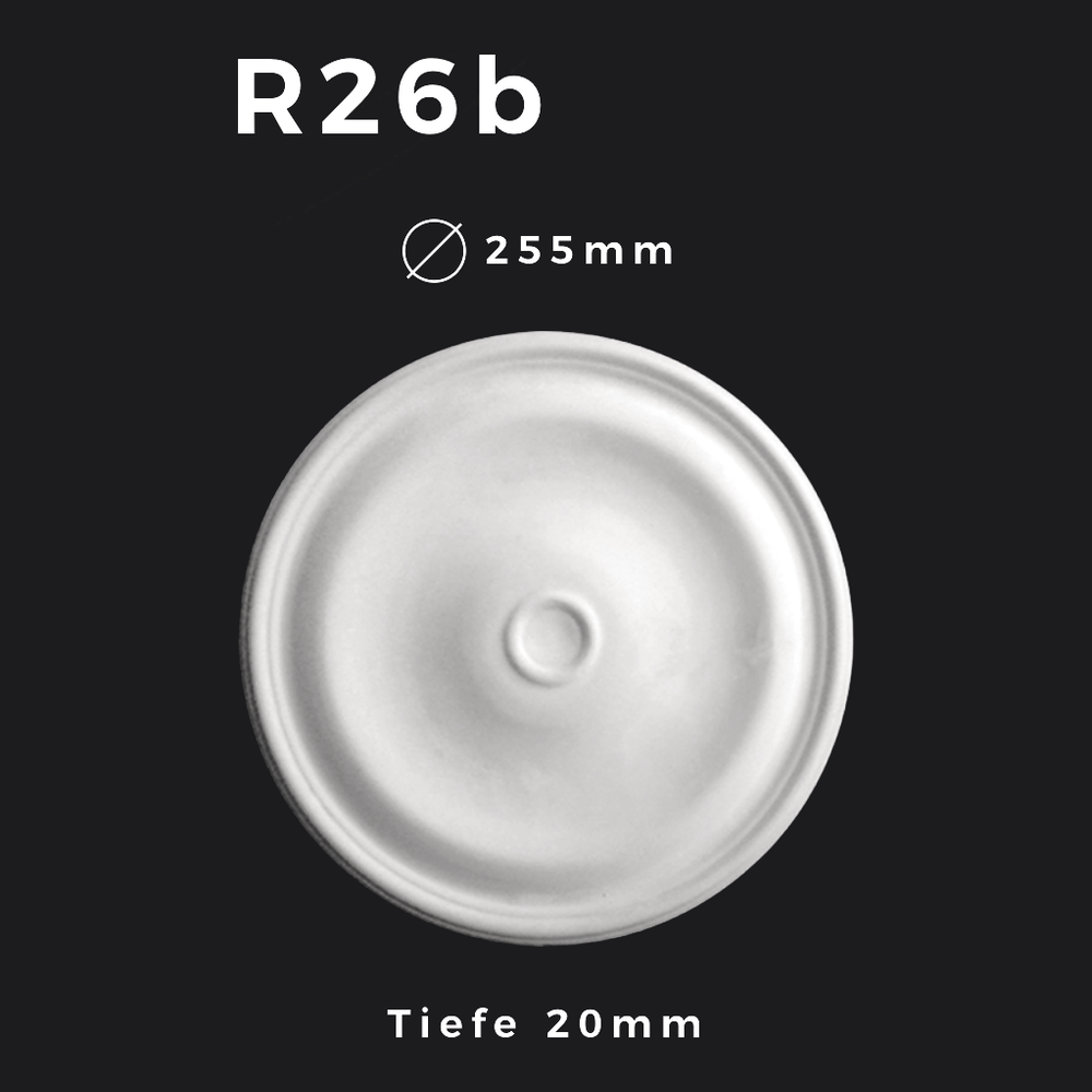 Rosette R26b – Gipsstuck | STUCK-PS Hamburg 1 Rosette R26b – Gipsstuck | STUCK-PS Hamburg