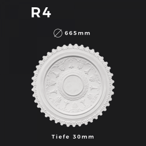 Rosette R4 – Gipsstuck | STUCK-PS Hamburg