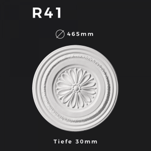 Rosette R41 – Gipsstuck | STUCK-PS Hamburg