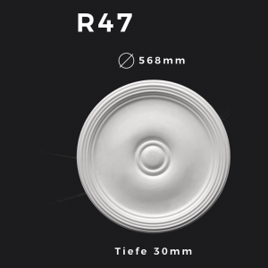 Rosette R47 – Gipsstuck | STUCK-PS Hamburg