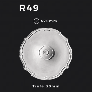 Rosette R49 – Gipsstuck | STUCK-PS Hamburg