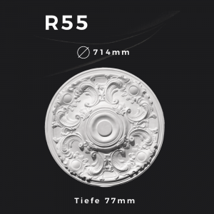 Rosette R55 – Gipsstuck | STUCK-PS Hamburg
