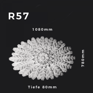 Rosette R57 – Gipsstuck | STUCK-PS Hamburg