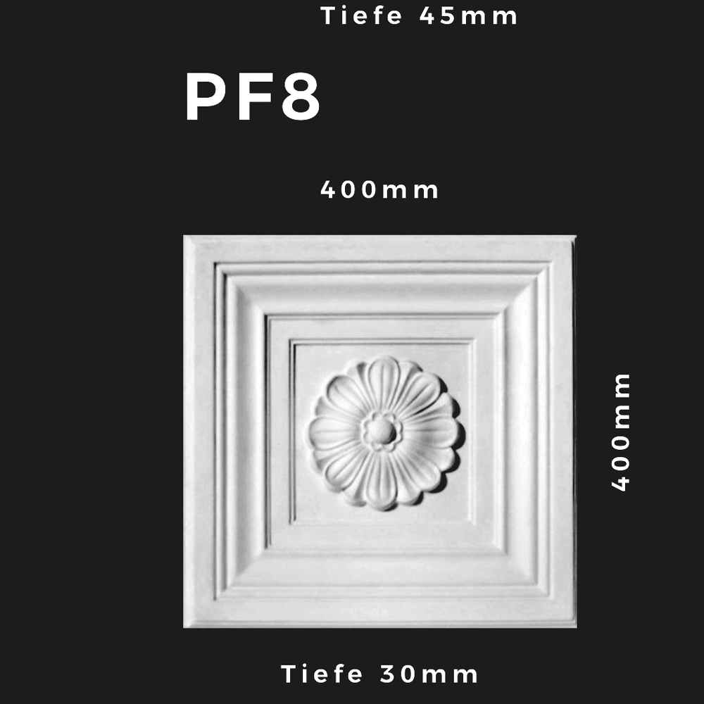 Tafel PF8 – Gipsstuck | STUCK-PS Hamburg 1 Tafel PF8 – Gipsstuck | STUCK-PS Hamburg